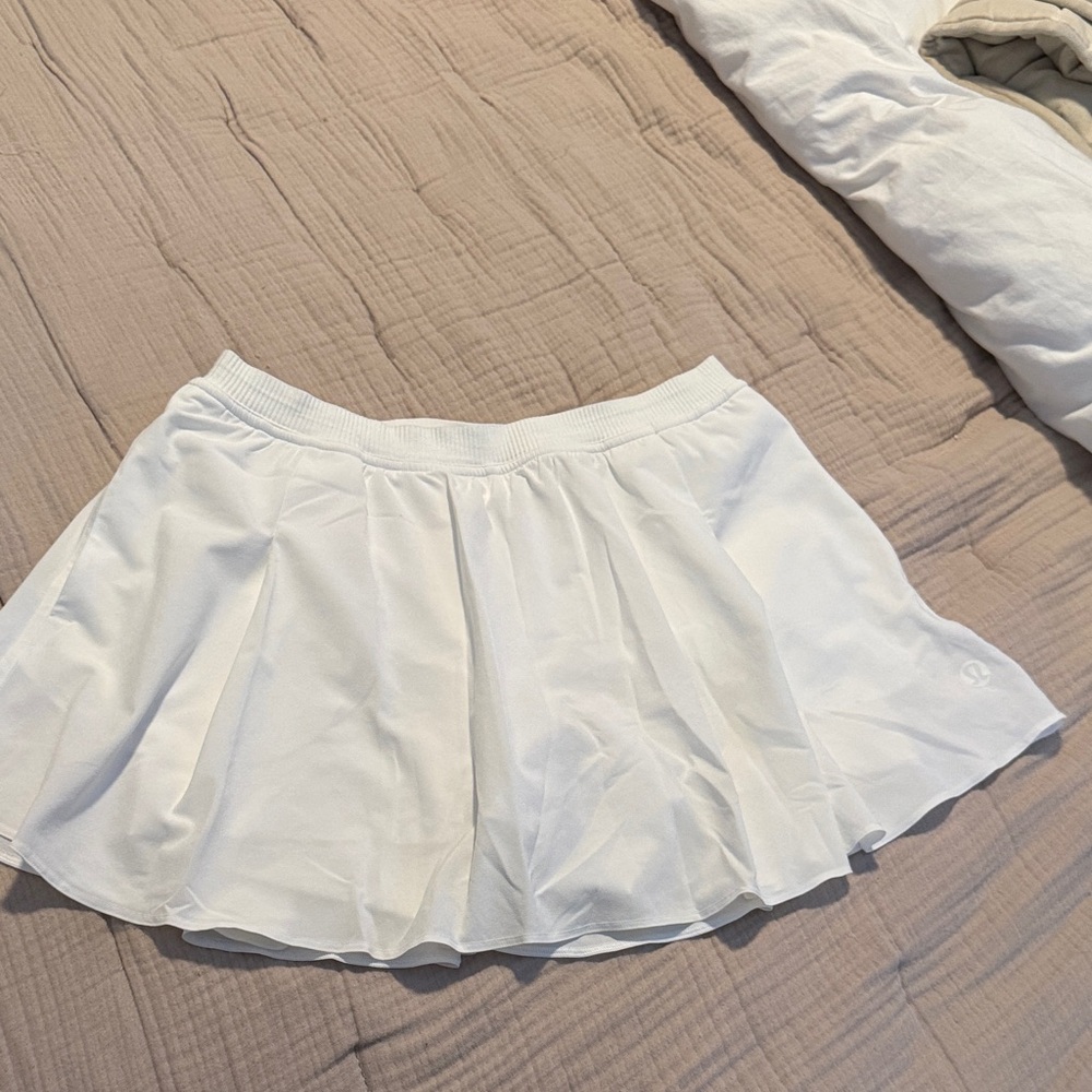 lululemon athletica White Tennis Skirt